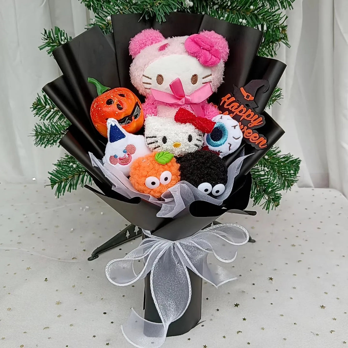 Hello Kitty Plush Bouquet with Soap Roses – Mother's Day Gift | The Party Days | The Party Days