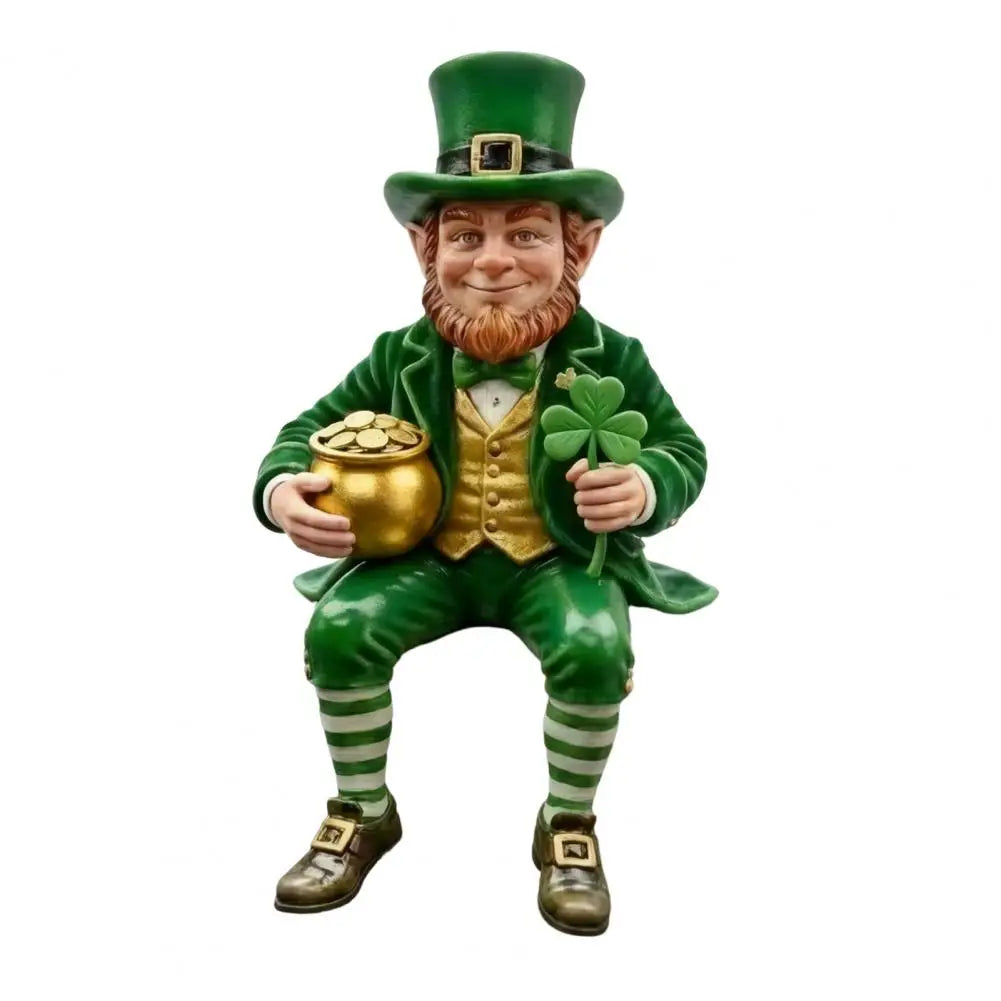 St. Patrick's Day Leprechaun Resin Statue 12cm – Irish Decorative Figurine – The Party Days | The Party Days