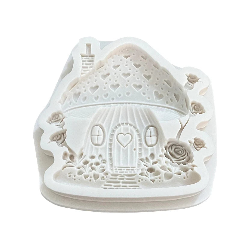 Heart, Mushroom & Castle Silicone Mold – Baking & Resin – The Party Days | The Party Days