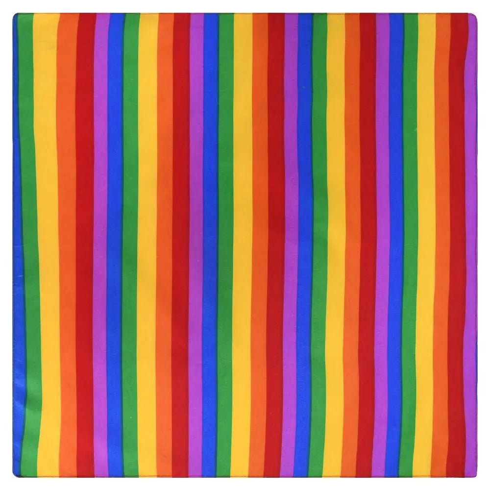 Pride Rainbow Bandana & Pocket Square | LGBTQ+ Festival Scarf | The Party Days | The Party Days