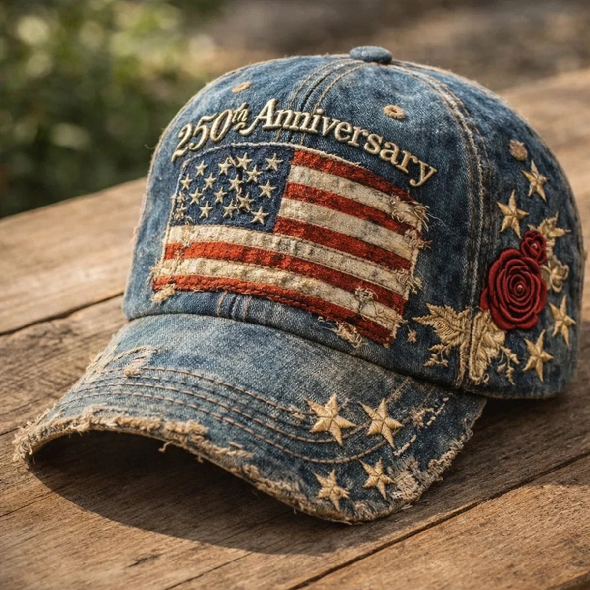 USA Flag Distressed Baseball Cap – Retro American Patriotic Hat Unisex – The Party Days | The Party Days