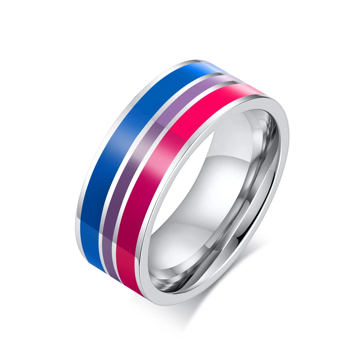 Rainbow Pride Ring – LGBT Multicolor Stainless Steel Ring | The Party Days | The Party Days