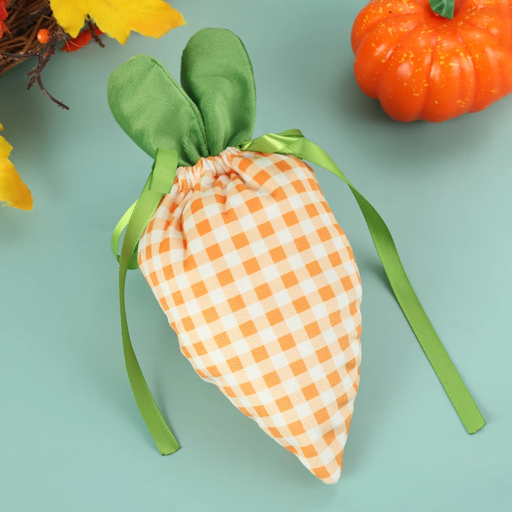 Velvet Easter Bunny Gift Bags – Premium Drawstring Candy & Chocolate Packaging – The Party Days | The Party Days