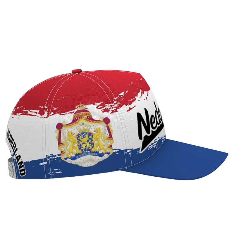 Netherlands 3D Baseball Cap – Dutch Holland NL Logo Snapback Hat | Travel Fishing Streetwear | The Party Days