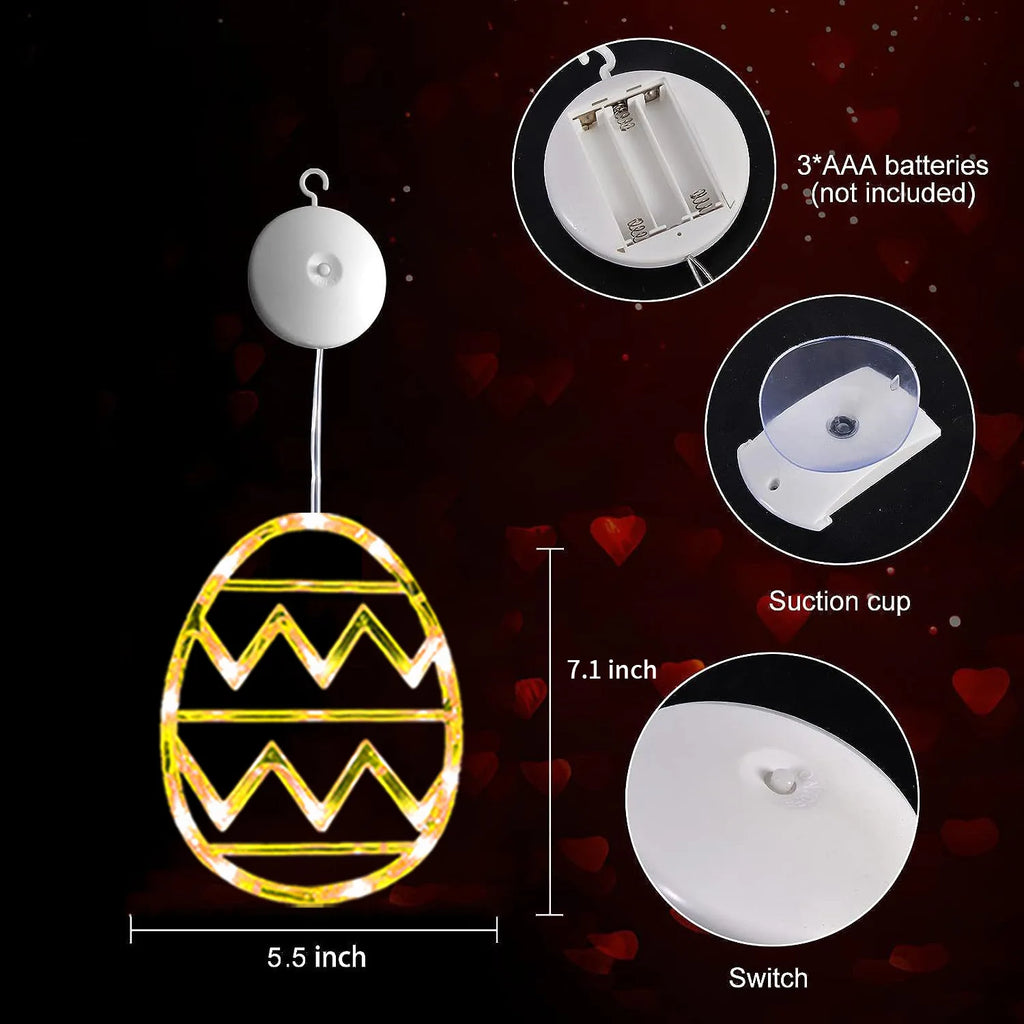 Easter Window Lights Hanging Ornaments – Spring Festive Decor – The Party Days | The Party Days