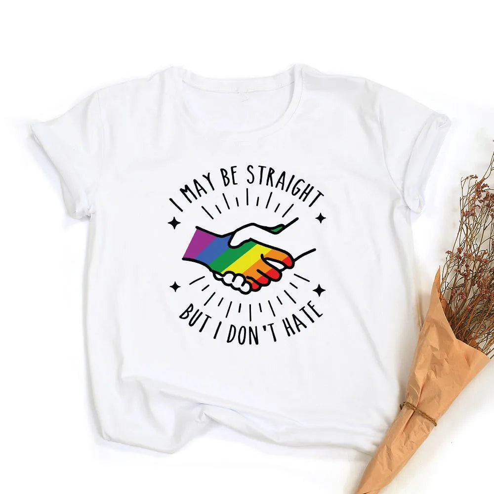 Peace Love Equality LGBT Pride T-Shirt – Rainbow Graphic Tee | The Party Days | The Party Days