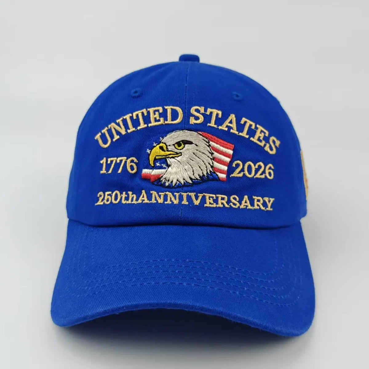 USA 250th Anniversary Eagle Embroidered Baseball Cap – Unisex Adjustable Patriotic Hat | The Party Days | The Party Days