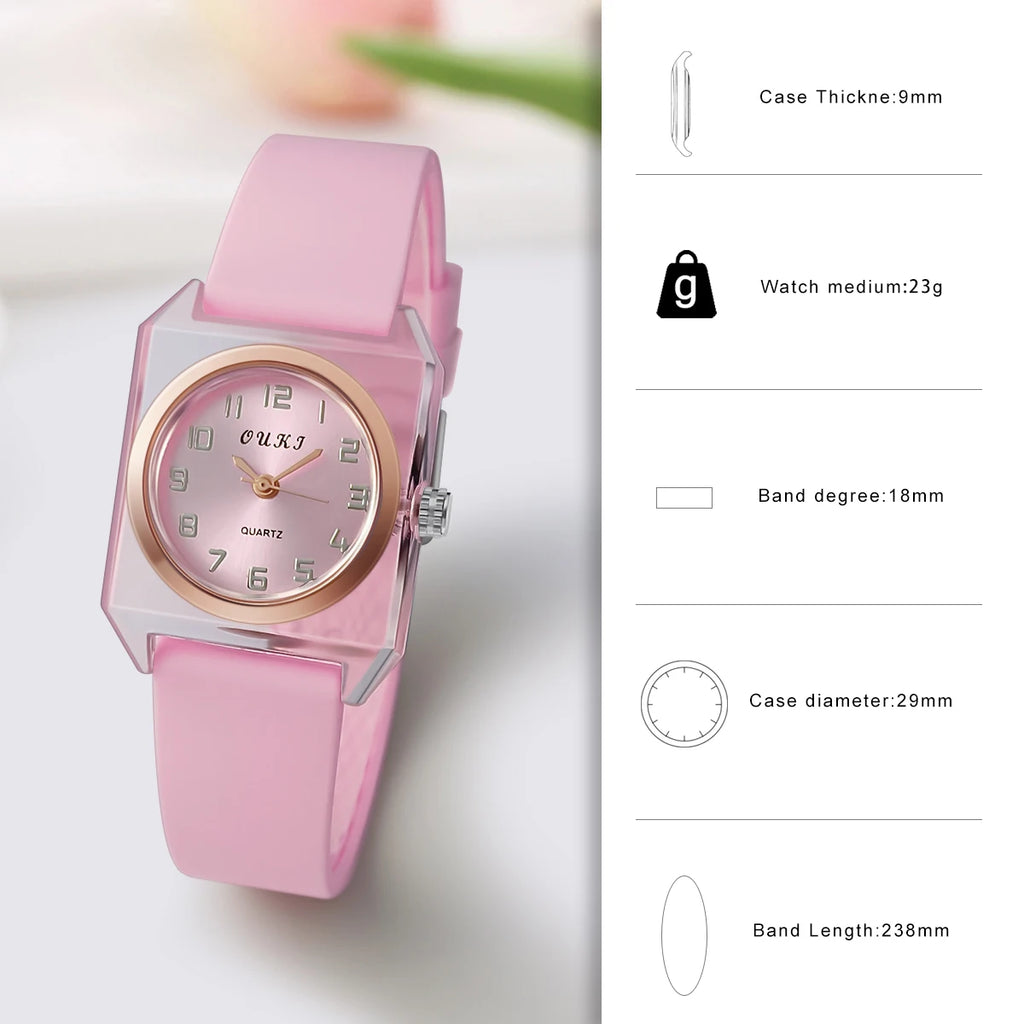 Women's Casual Sport Silicone Quartz Watch – 6 Colors | The Party Days | The Party Days