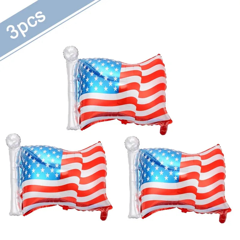 4th of July Party Decorations – USA Patriotic Party Supplies – Plates, Cups, Banner, Balloons & More – The Party Days | The Party Days