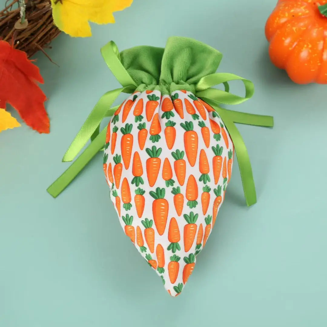 Velvet Easter Bunny Gift Bags – Premium Drawstring Candy & Chocolate Packaging – The Party Days | The Party Days