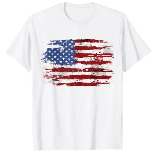 American Flag Patriotic T-Shirt – USA 4th of July Men's Tee – The Party Days | The Party Days