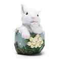 Hand-Painted Easter Bunny Figurines – Premium Resin Rabbit Decor with Carrots & Eggs – The Party Days | The Party Days