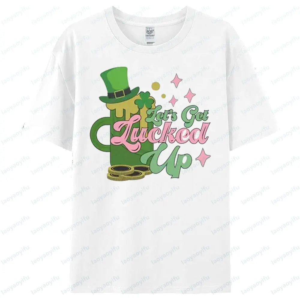 Let's Get Lucked Up T-Shirt – Funny St. Patrick's Day Tee – The Party Days | The Party Days
