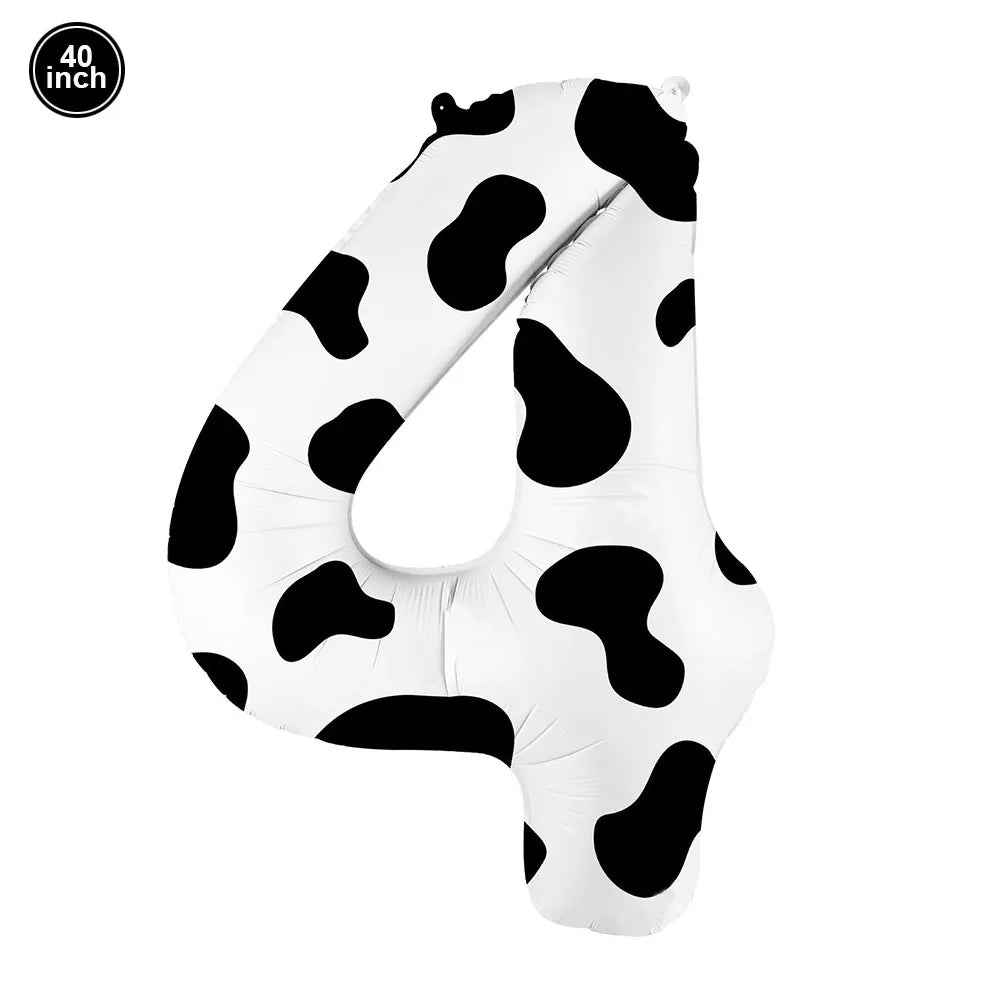 Cow Birthday Party Supplies – Farm Theme Disposable Tableware Set – The Party Days | The Party Days