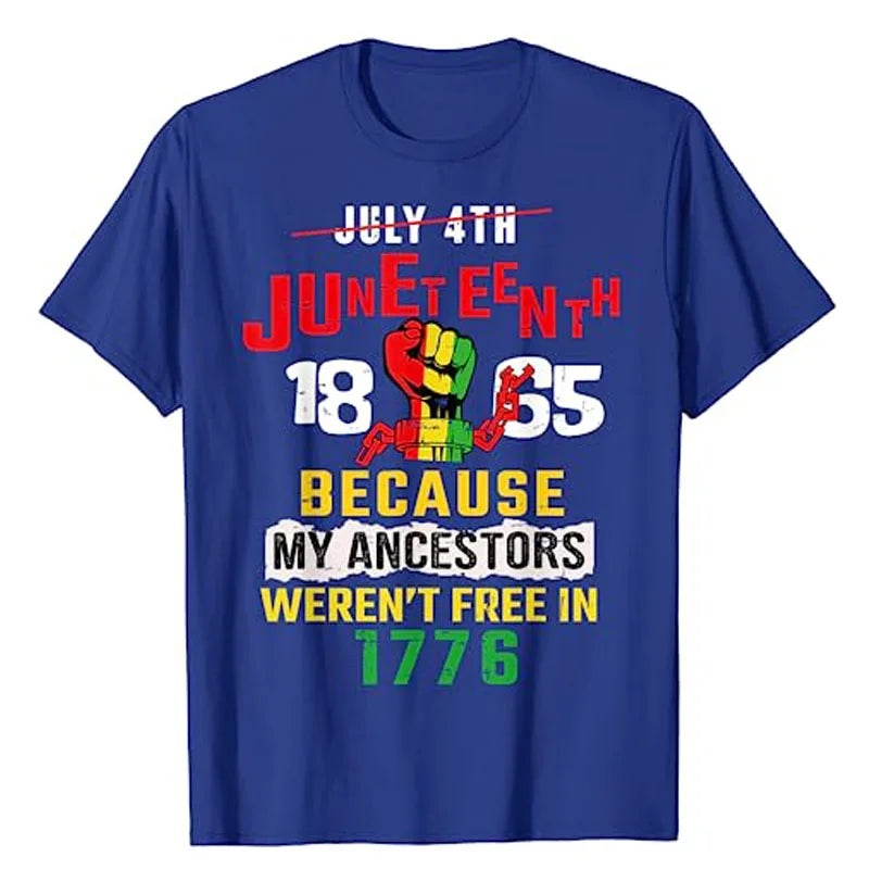 Juneteenth Women's T-Shirt – African American Black Freedom Day Pride Graphic Tee | The Party Days | The Party Days