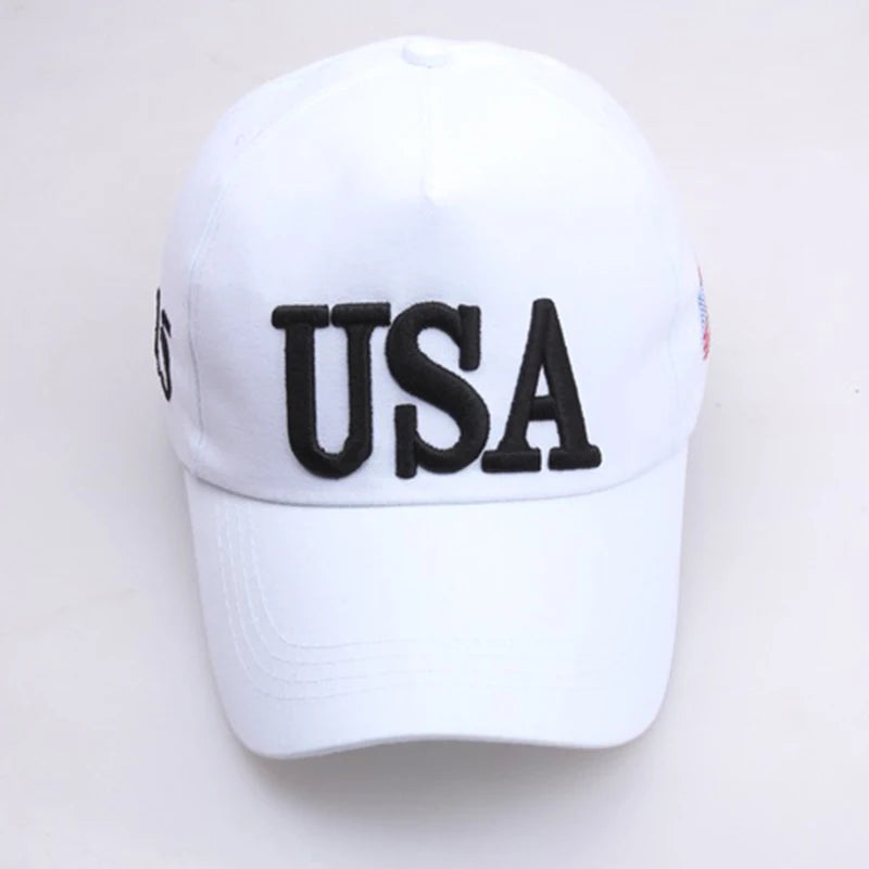 USA Flag Embroidered Baseball Cap – Unisex Patriotic Outdoor Sports Hat | The Party Days | The Party Days