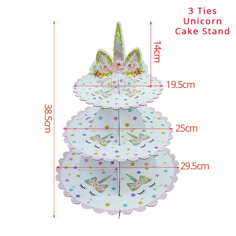 Unicorn Party Decoration Set | Plates, Cups, Balloons & Accessories | The Party Days | The Party Days