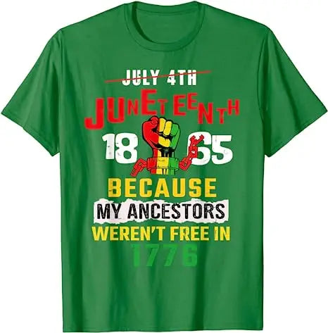 Juneteenth Women's T-Shirt – African American Black Freedom Day Pride Graphic Tee | The Party Days | The Party Days