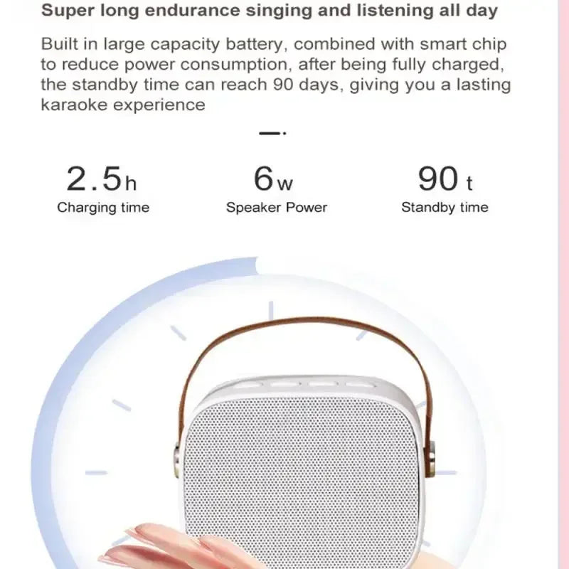 Professional Wireless Bluetooth Speaker for Gaming Karaoke Live Noise Reduction