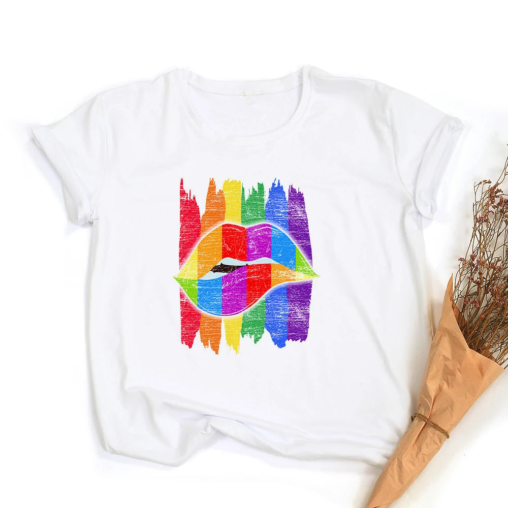 Peace Love Equality LGBT Pride T-Shirt – Rainbow Graphic Tee | The Party Days | The Party Days