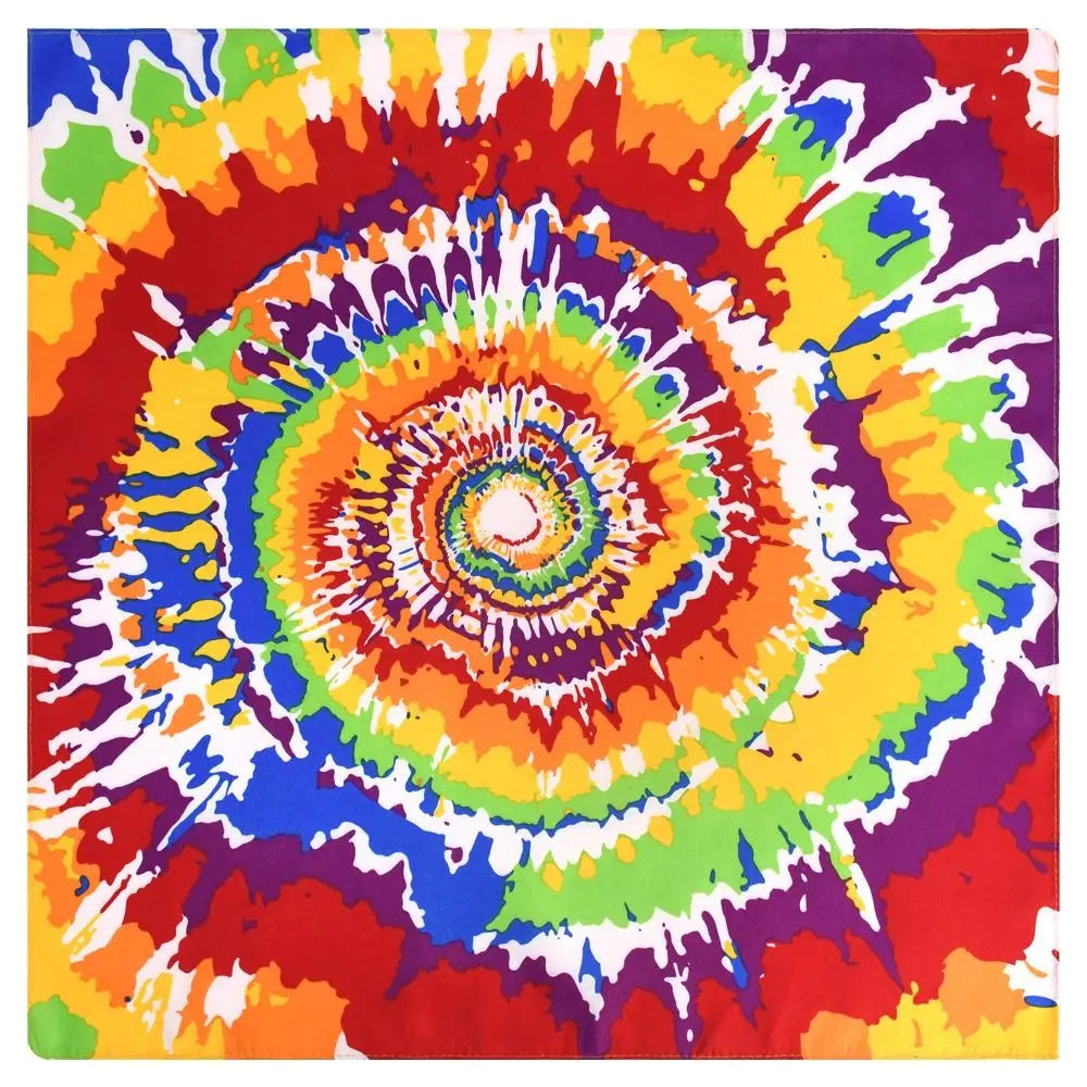 Pride Rainbow Bandana & Pocket Square | LGBTQ+ Festival Scarf | The Party Days | The Party Days