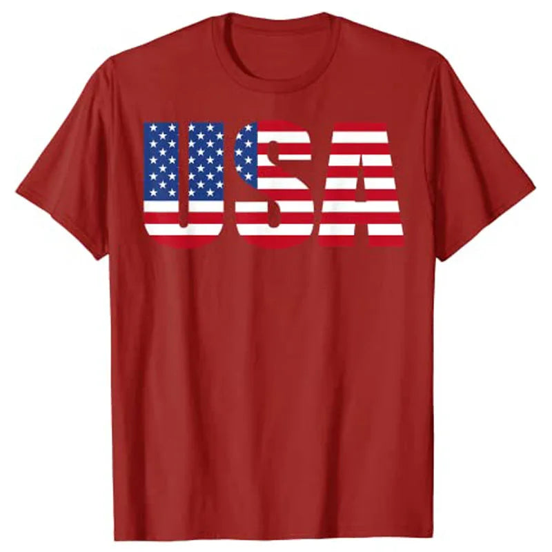 USA Patriotic American Flag T-Shirt – Unisex for Men, Women & Kids | The Party Days | The Party Days