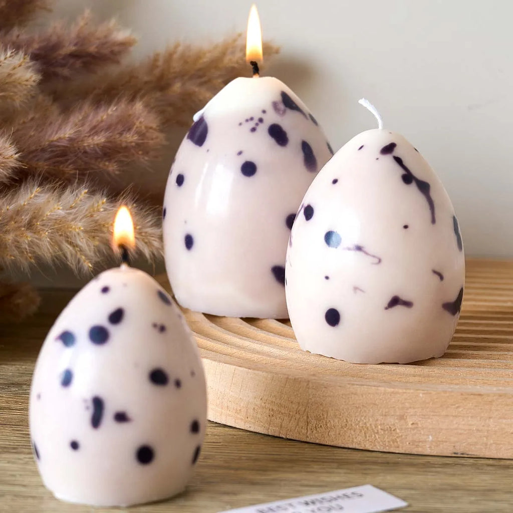 Egg-Shaped Candle Silicone Mold S/M/L – Easter & DIY Crafts – The Party Days | The Party Days