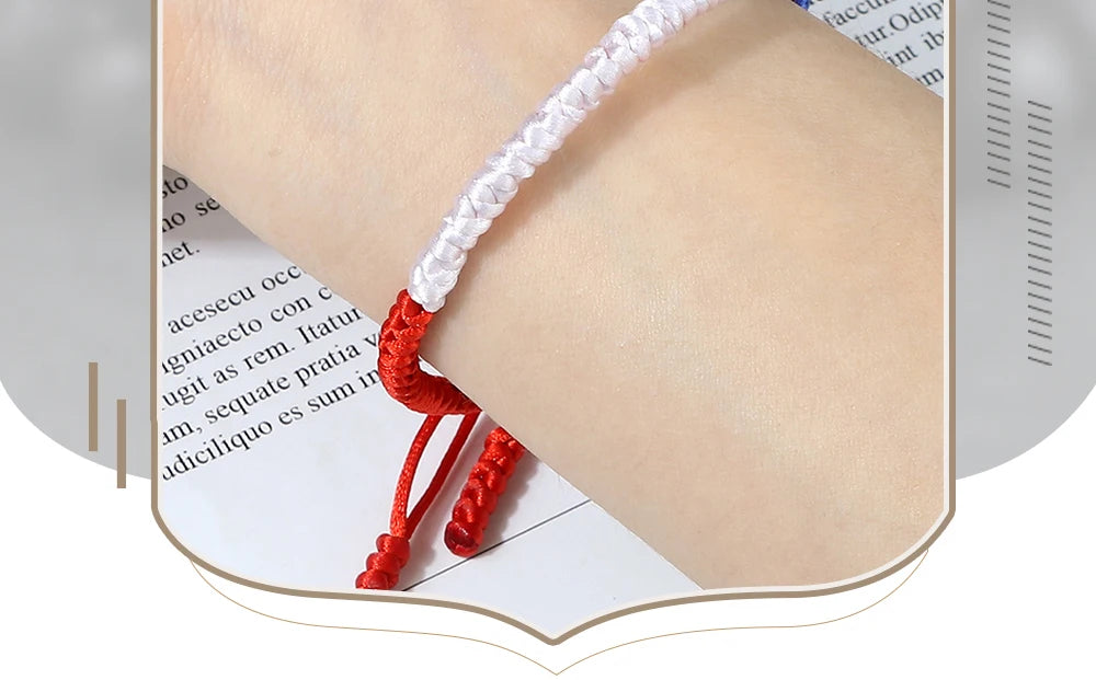 Flag Braided Rope Bracelet – Colorful Unisex Strand Bangle – The Party Days | The Party Days