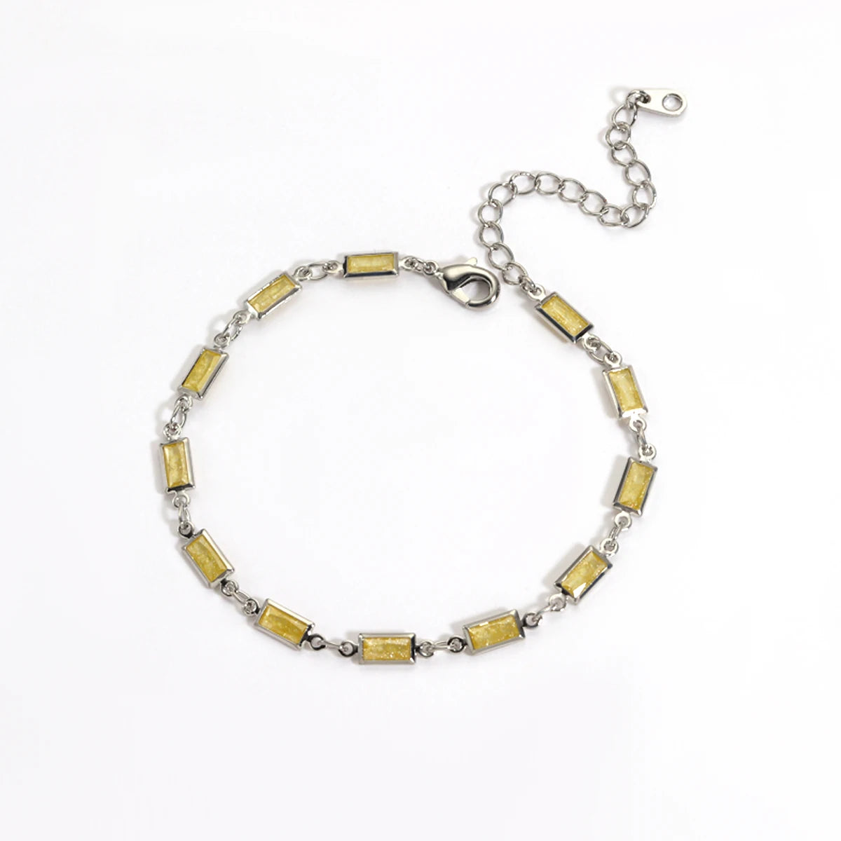Micro Inlaid Zircon Charm Bracelet & Anklet – Geometric Sugar Design | The Party Days