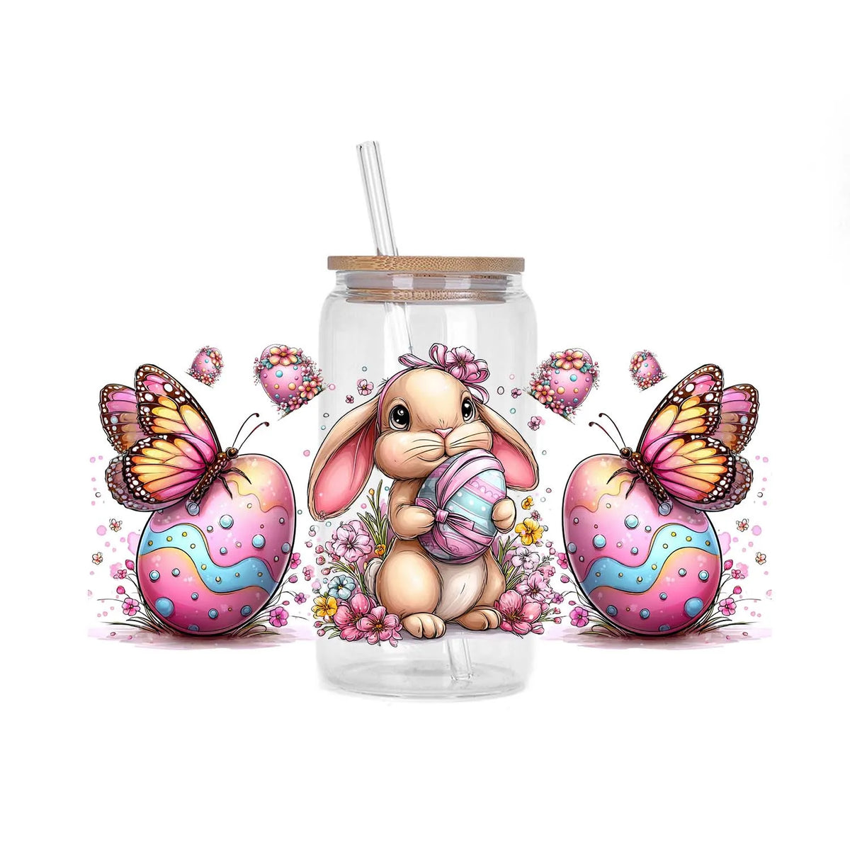Easter Cute Bunny Easy Peel Waterproof 3D Transfers – The Party Days | The Party Days