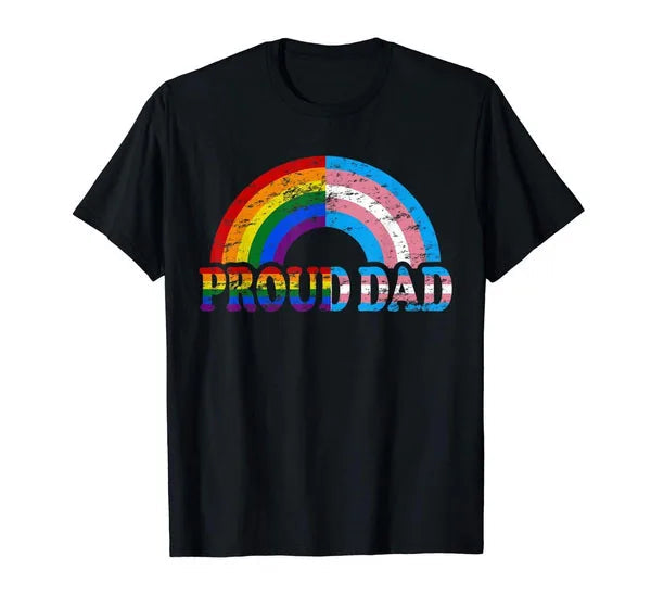 Pride Rainbow Flag T-Shirt | LGBTQ+ Unisex Tee | The Party Days | The Party Days