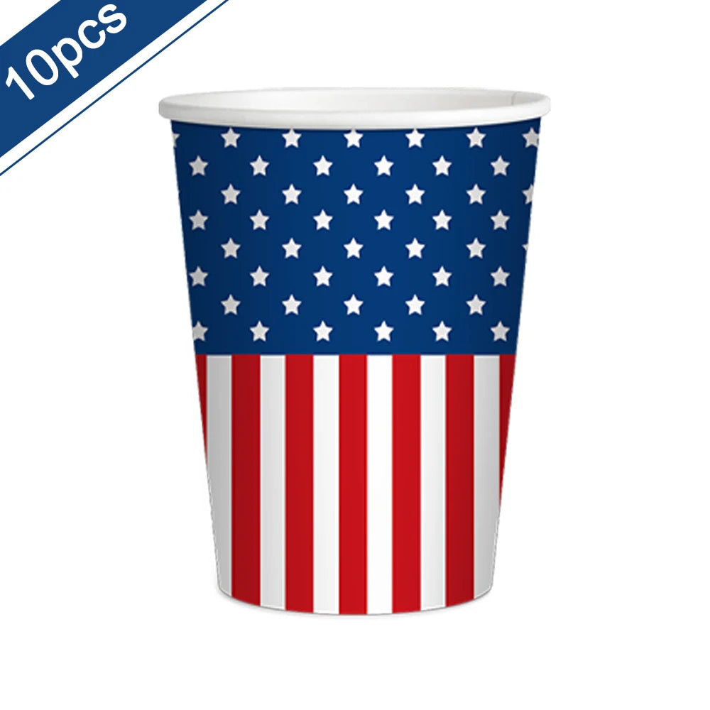 4th of July Party Decorations – USA Patriotic Party Supplies – Plates, Cups, Banner, Balloons & More – The Party Days | The Party Days