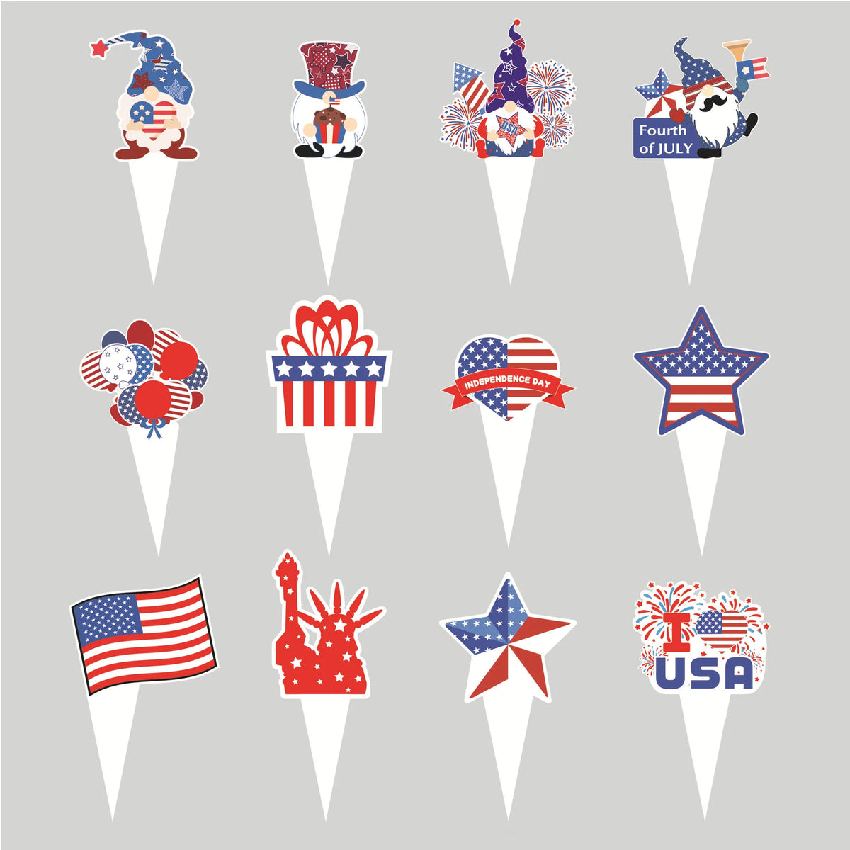 4th of July Party Decorations – USA Patriotic Party Supplies – Plates, Cups, Banner, Balloons & More – The Party Days | The Party Days