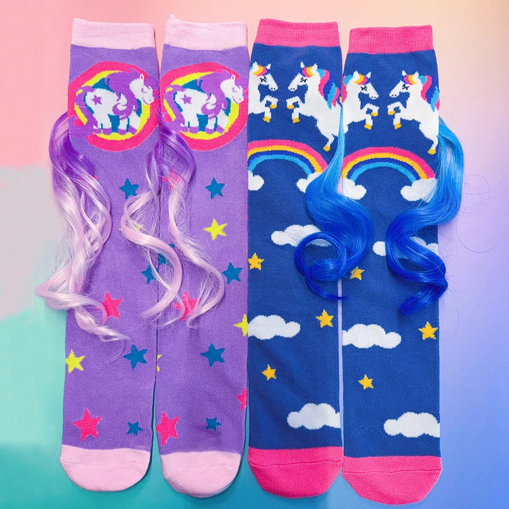 Unicorn Long Socks for Girls | The Party Days | The Party Days
