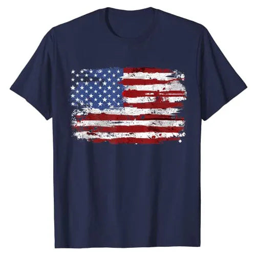 American Flag Patriotic T-Shirt – USA 4th of July Men's Tee – The Party Days | The Party Days