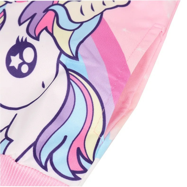 Girls Unicorn Hooded Jacket | The Party Days | The Party Days