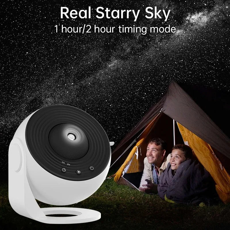 Galaxy Projector Night Light – Starry Sky 360° Rotating Planetarium Lamp for Kids Room | The Party Days | The Party Days