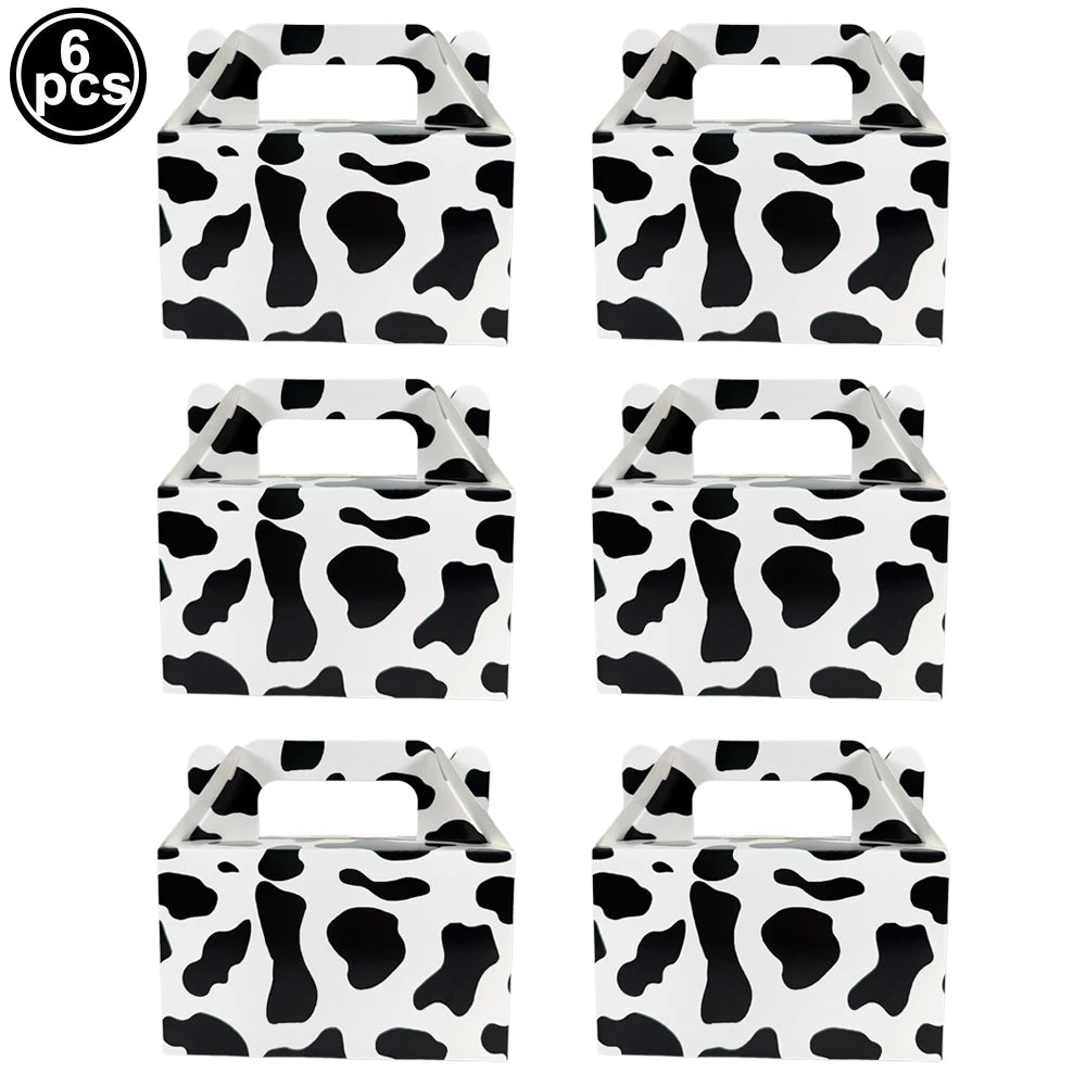 Cow Birthday Party Supplies – Farm Theme Disposable Tableware Set – The Party Days | The Party Days