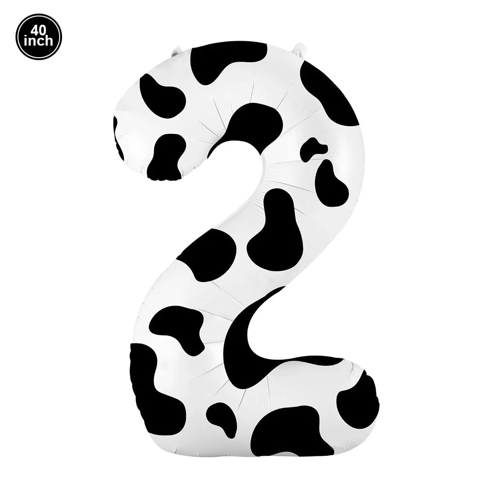 Cow Birthday Party Supplies – Farm Theme Disposable Tableware Set – The Party Days | The Party Days