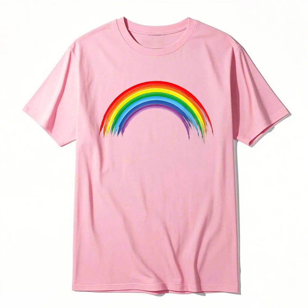 Rainbow Pride Flag T-Shirt – LGBT Equality Cotton Streetwear Tee | The Party Days | The Party Days