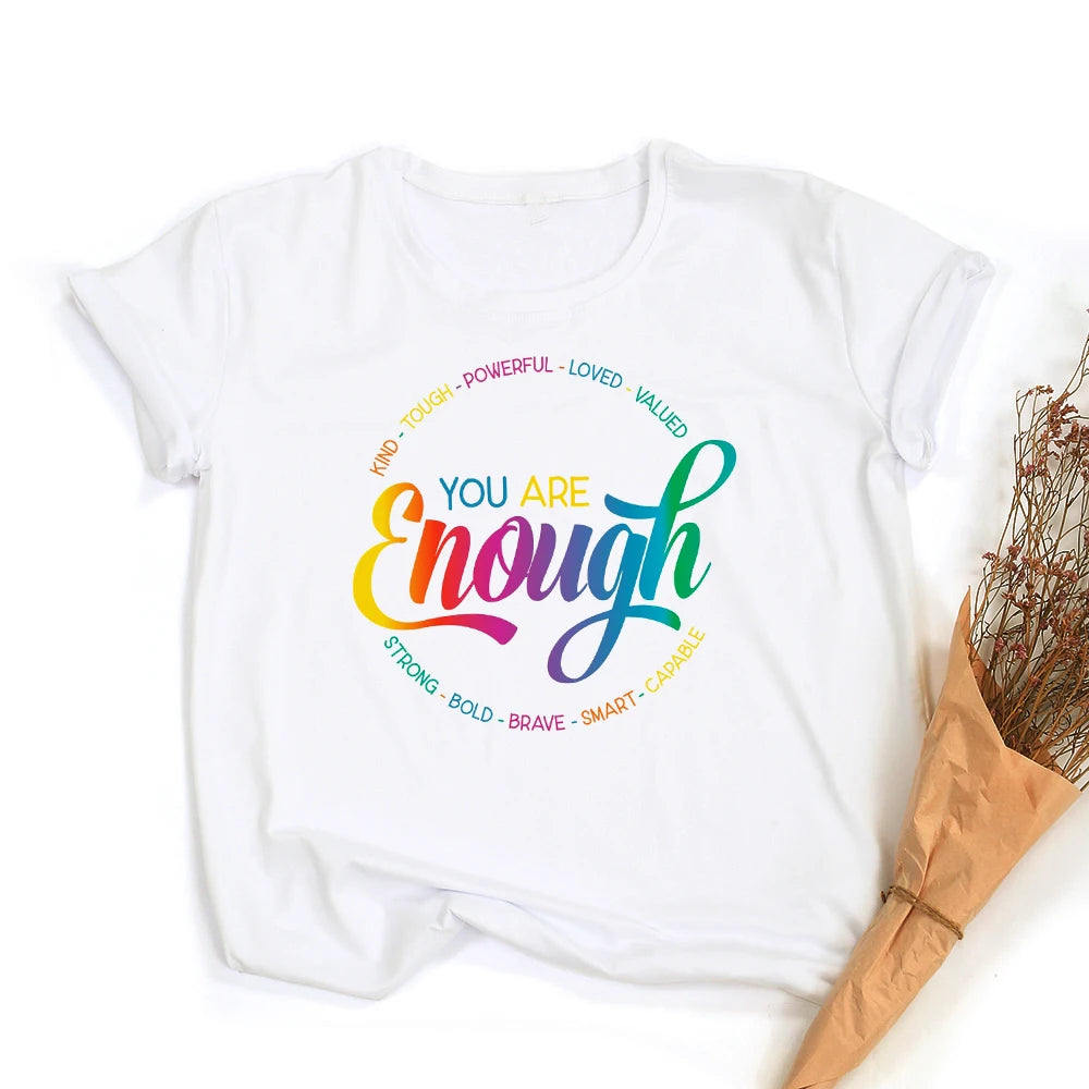 Peace Love Equality LGBT Pride T-Shirt – Rainbow Graphic Tee | The Party Days | The Party Days