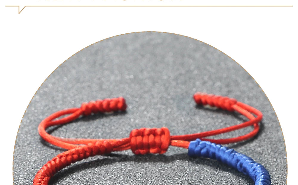 Flag Braided Rope Bracelet – Colorful Unisex Strand Bangle – The Party Days | The Party Days