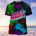 Pride Rainbow 3D Print T-Shirt | LGBTQ+ Love is Love Tee | The Party Days | The Party Days