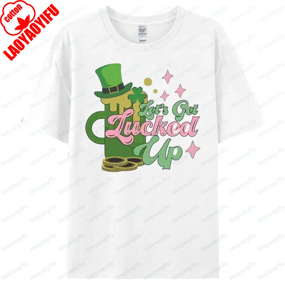 Let's Get Lucked Up T-Shirt – Funny St. Patrick's Day Tee – The Party Days | The Party Days