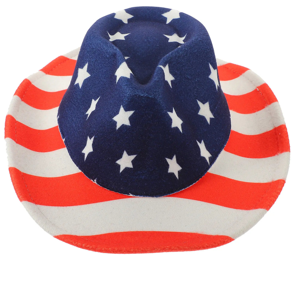 Patriotic American Flag Cowboy Hat – Western Unisex Hat for 4th of July & Parties | The Party Days | The Party Days