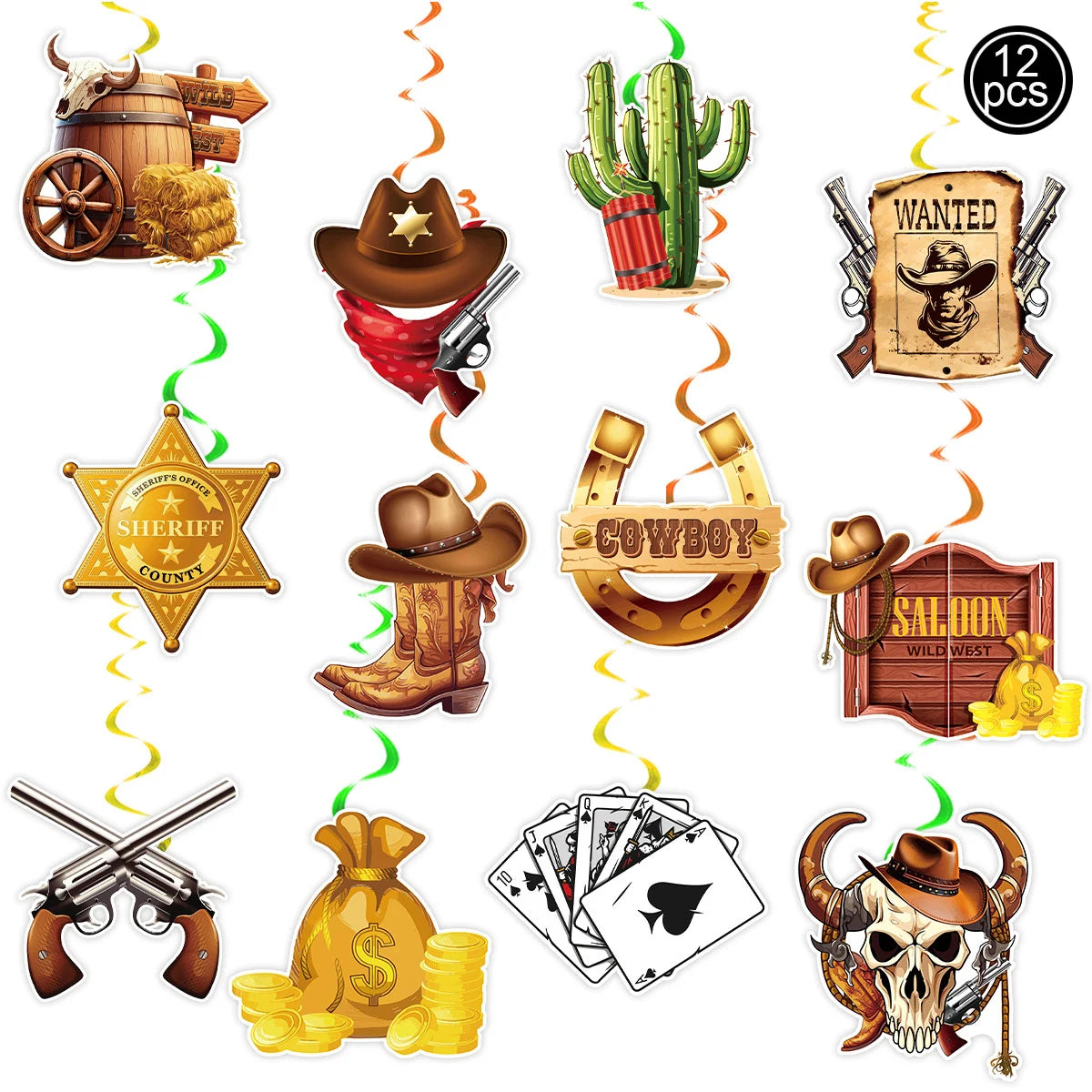 Western Cowboy Party Decorations – Disposable Tableware, Banners & Balloons – The Party Days | The Party Days