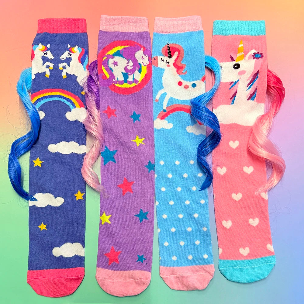 Unicorn Long Socks for Girls | The Party Days | The Party Days