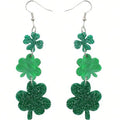 St. Patrick's Day Irish Drop Earrings – European American Style – The Party Days | The Party Days