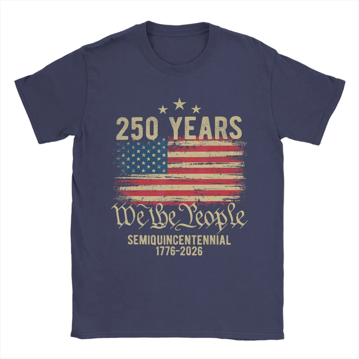Men's American Flag Patriotic T-Shirt – 100% Cotton 4th of July Graphic Tee – The Party Days | The Party Days