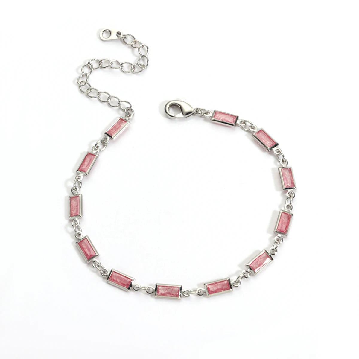 Micro Inlaid Zircon Charm Bracelet & Anklet – Geometric Sugar Design | The Party Days